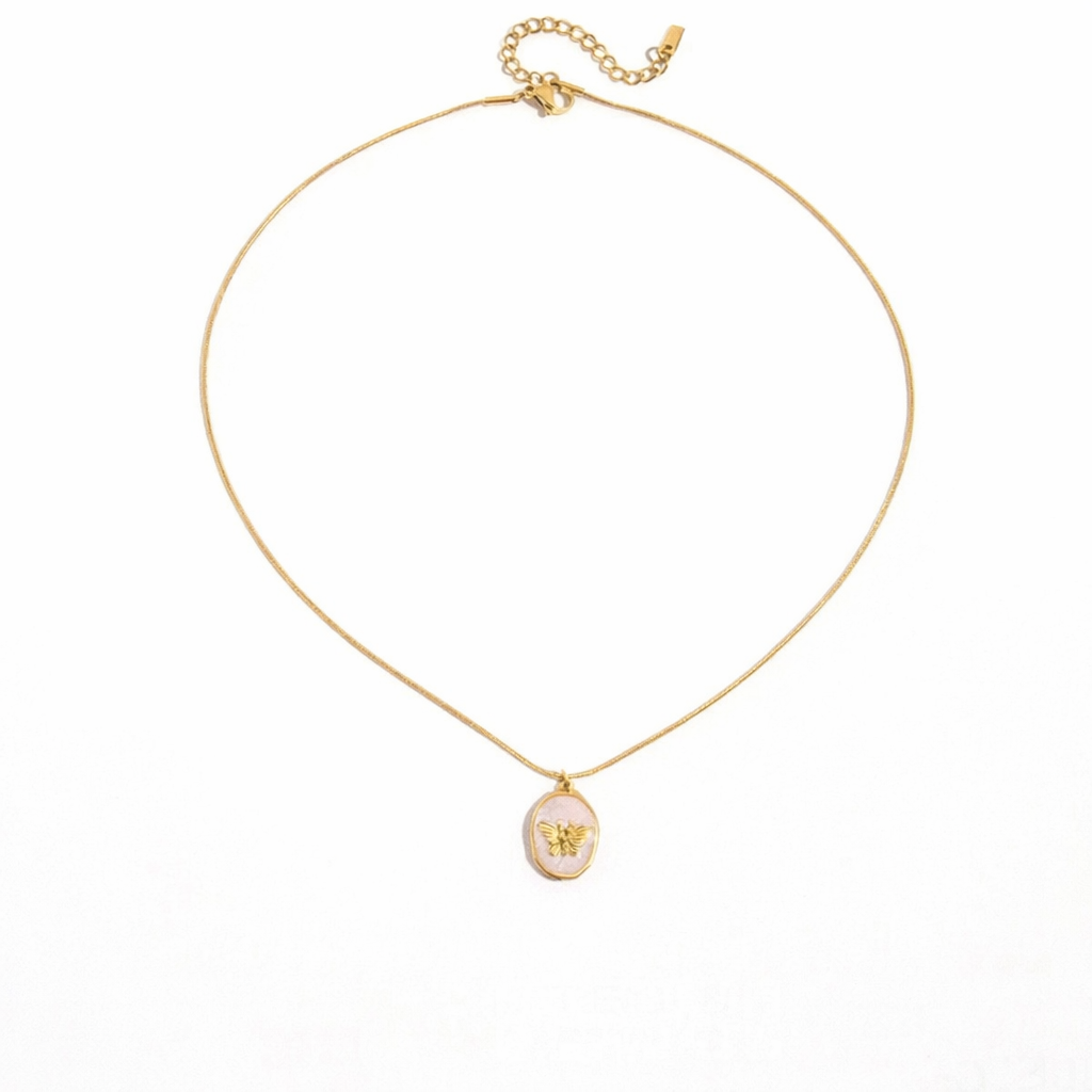SunKissedBali || High end finishing stainless steel 18K gold plated necklaces, dainty necklace, stacking jewelry , water resistant, tarnish free & hypoallergenic.